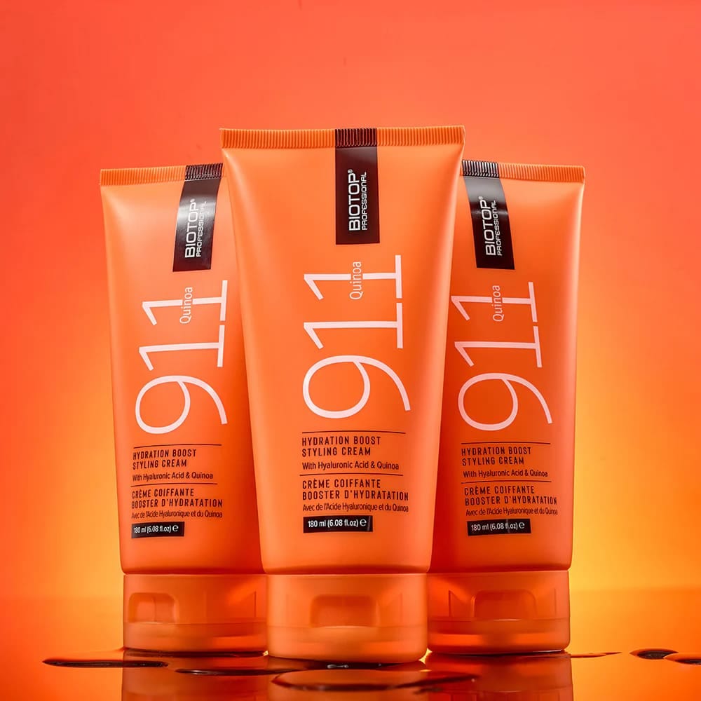 Увлажняющий крем для укладки волос Biotop Professional 911 Quinoa Hydration Boost Styling Cream, 75 мл - фото 3