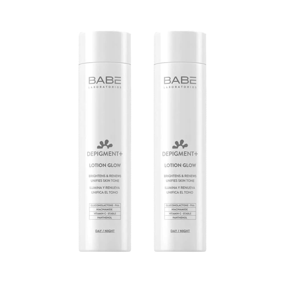 Набор косметический Laboratorios Babe "1+1": Депигментирующий лосьон «Сияние» / Depigment+ Lotion Glow, 150 мл - 2 штуки