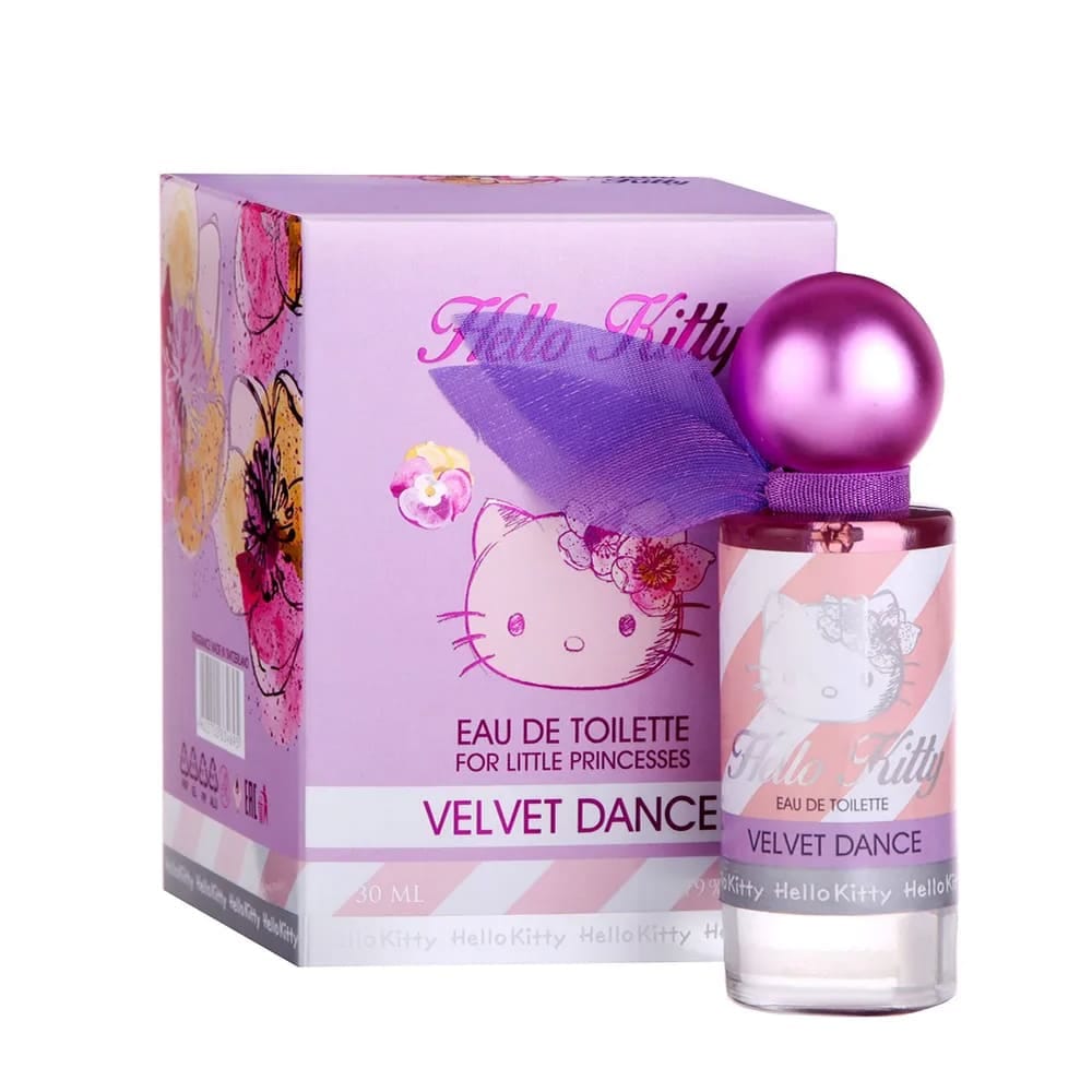 Туалетная вода для девочек Hello Kitty Velvet Dance, 30 мл