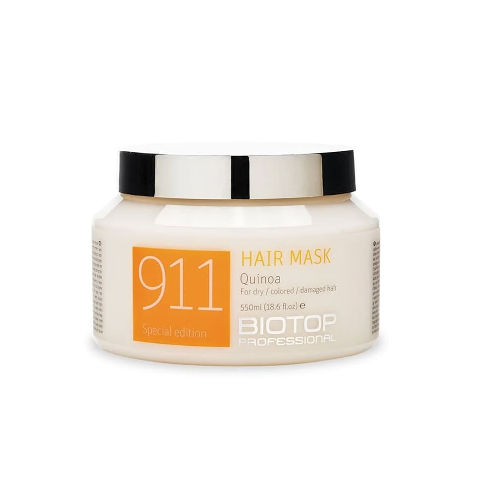 Маска для восстановления волос Biotop Professional 911 Quinoa Hair Mask, 550 мл