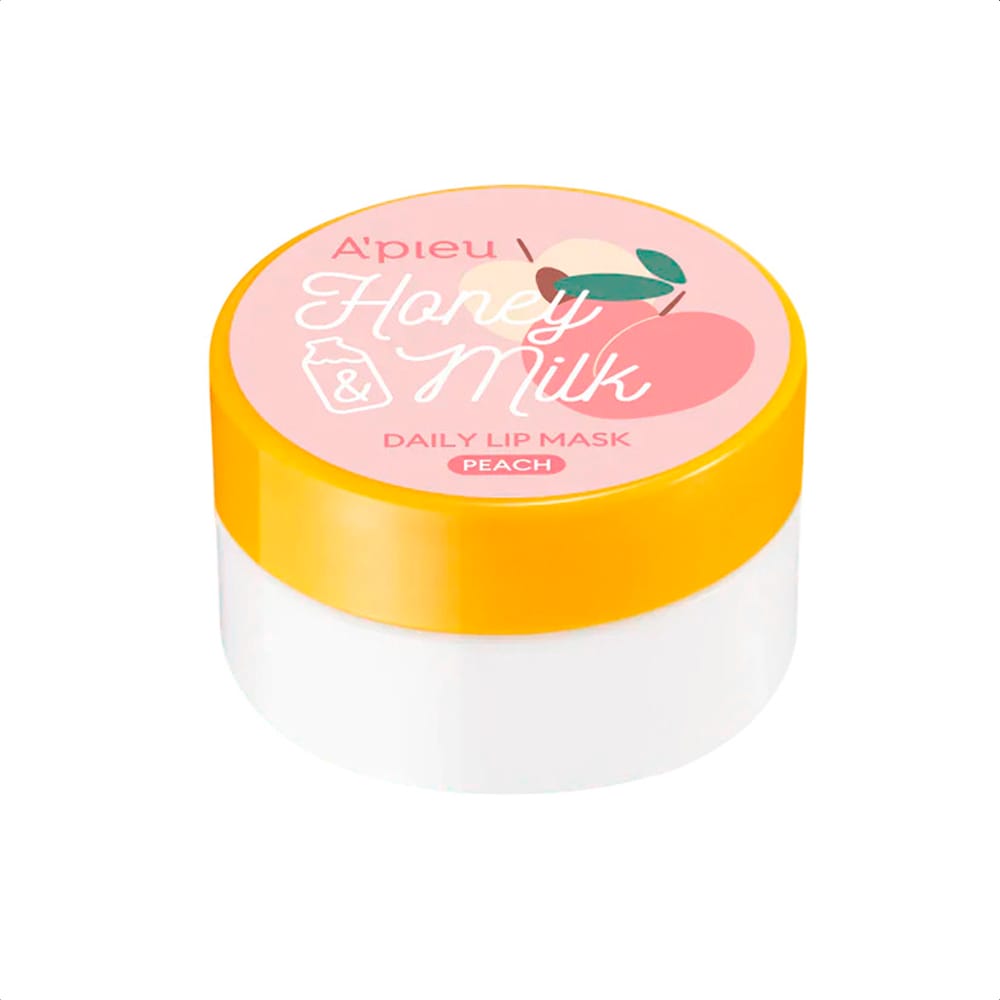 Восстанавливающая маска для губ A'pieu Honey & Milk Daily Lip Mask (Peach), 6 мл