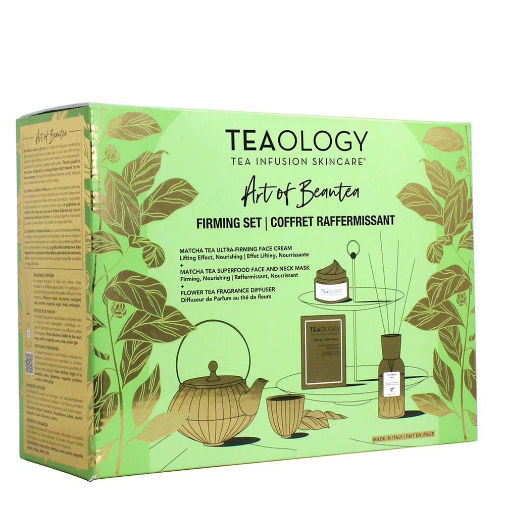 Набор для ухода за телом Matcha Tea Ultrafirming Face Cream 50 мл + Matcha Tea Superfood Face and Neck Mask 21 мл + Home Fragrance - фото 2