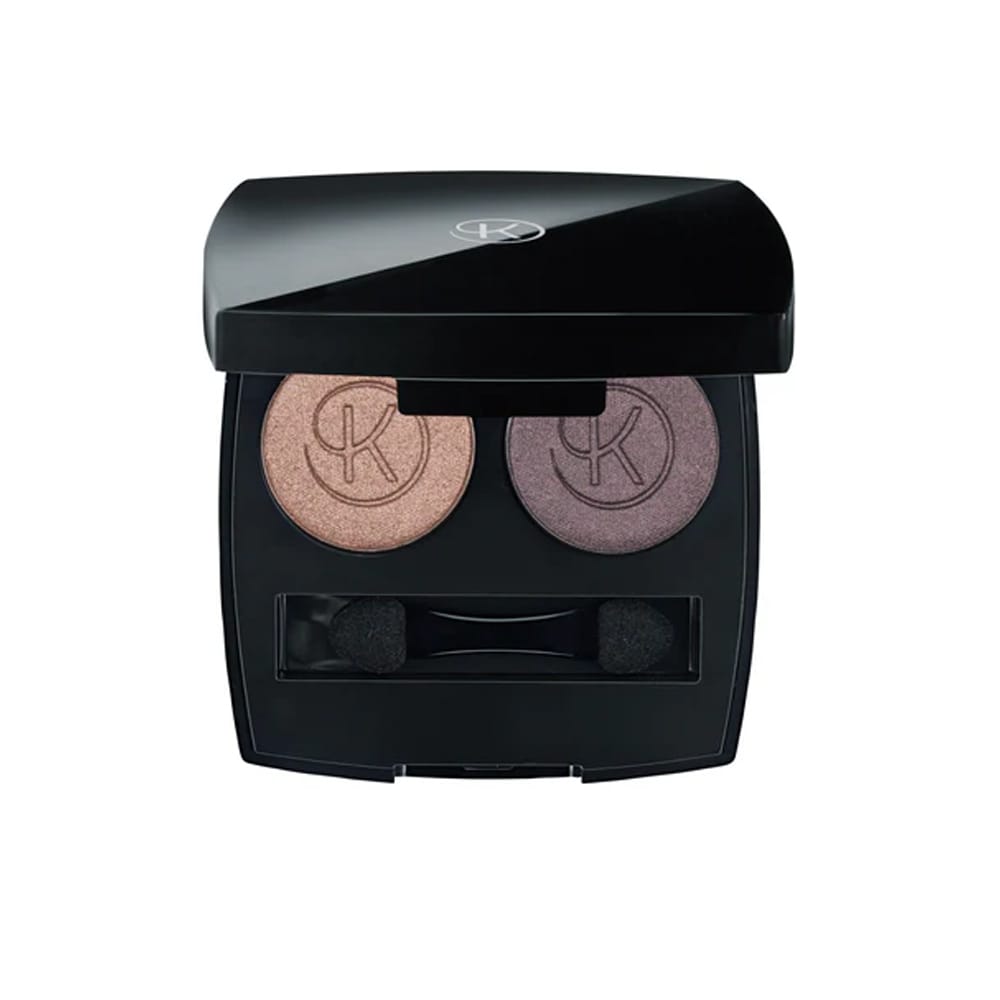 Палетка теней для век двухцветная Cure Make Up Cocktail Attire Duo Eye Shadow Palette, тон 03