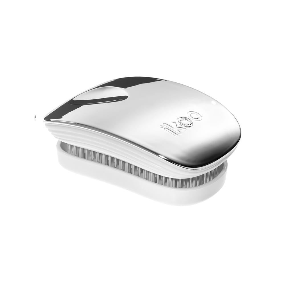 Расческа ikoo pocket white Вишневый металлик