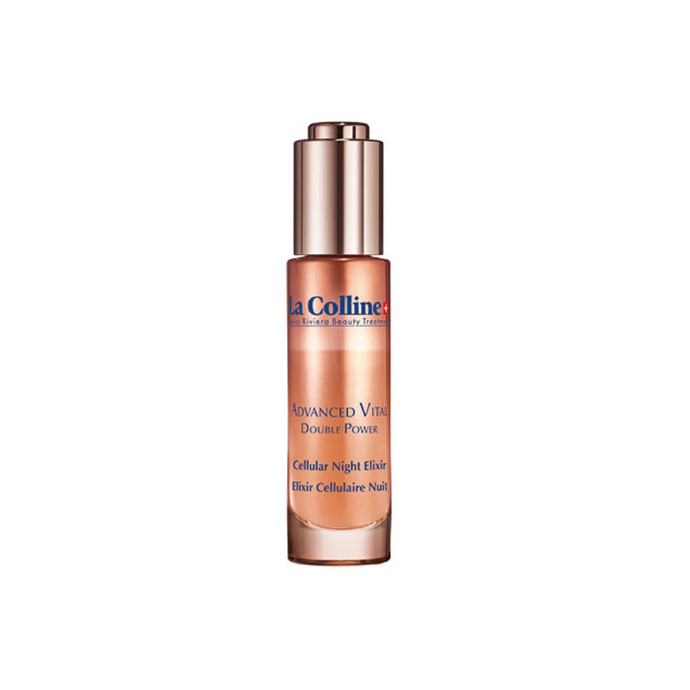 Ночной двухфазный восстанавливающий эликсир для лица и шеи Advanced Vital double power Cellular Night Elixir 30 мл