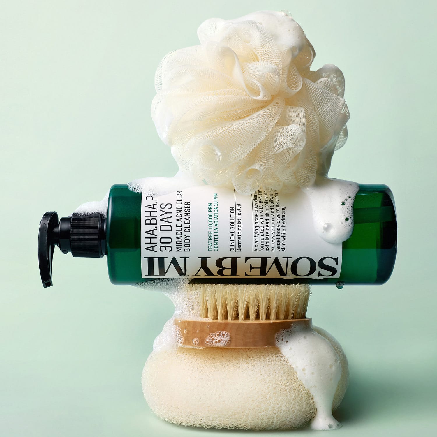 Успокаивающий очищающий гель для душа для проблемной кожи AHA.BHA.PHA 30 Days Miracle Acne Clear Body Cleanser, 400 г - фото 4