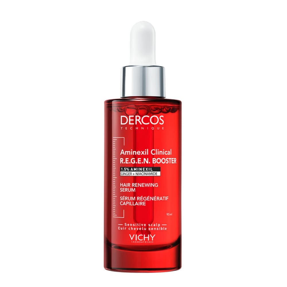 Vichy Dercos Technique Aminexil Clinical R.E.G.E.N. BOOSTER Сыворотка для укрепления и роста волос, 90 мл