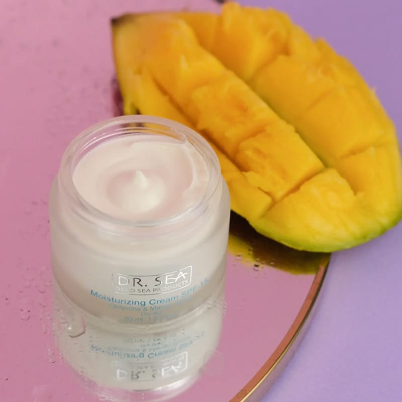 Увлажняющий крем для лица с маслом облепихи и экстрактом манго Moisturizing Face Cream - Oblipicha & Mango SPF 15, 50 мл - фото 4
