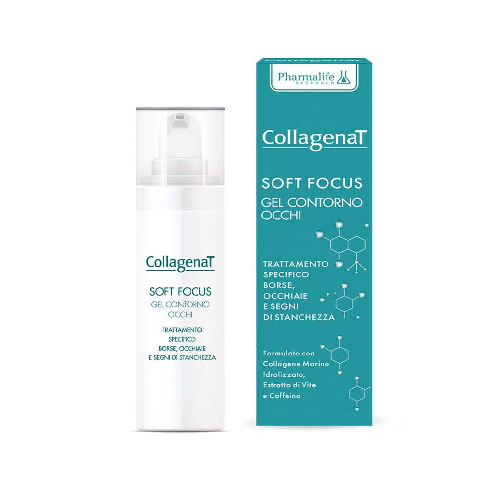 Pharmalife Reserch CollagenaT Soft Focus eye contour gel Гель для контура глаз с морским коллагеном кофеином и пептидами