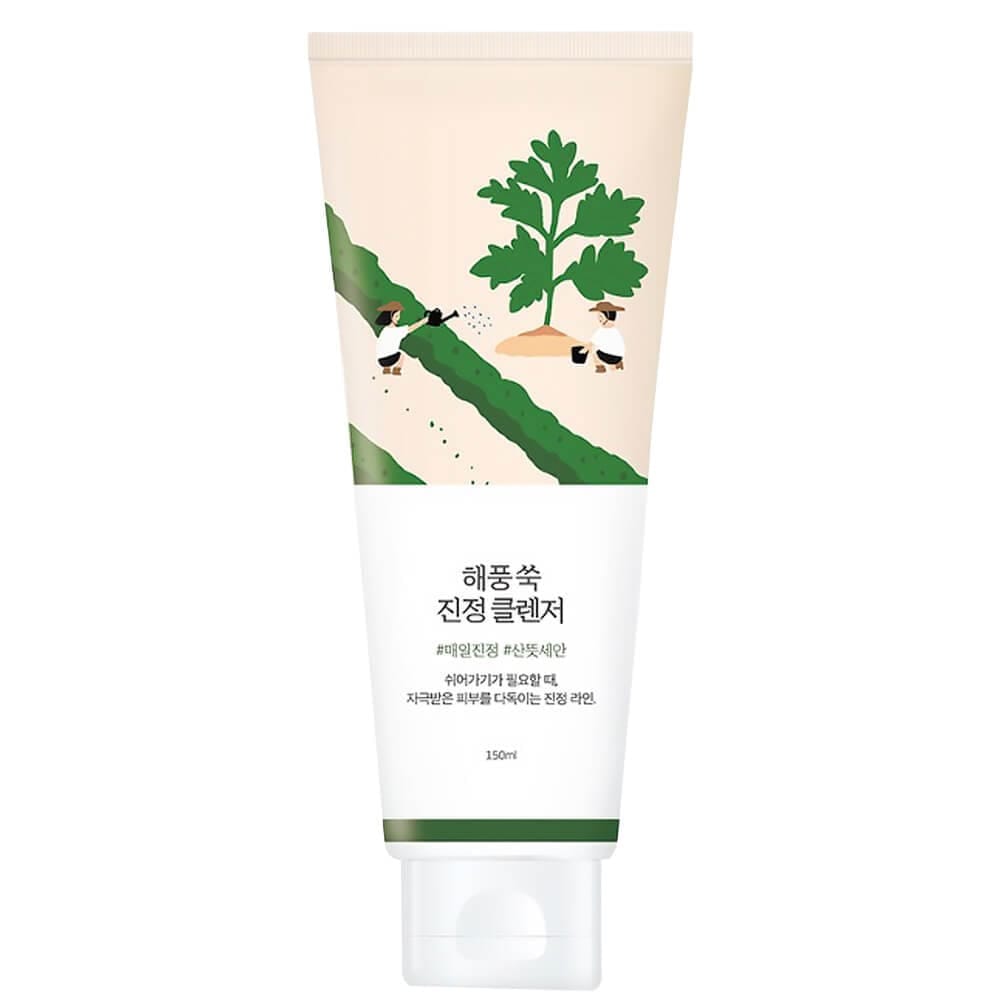 Успокаивающая очищающая гель-пенка для лица Mugwort Calming Cleanser, 150 мл
