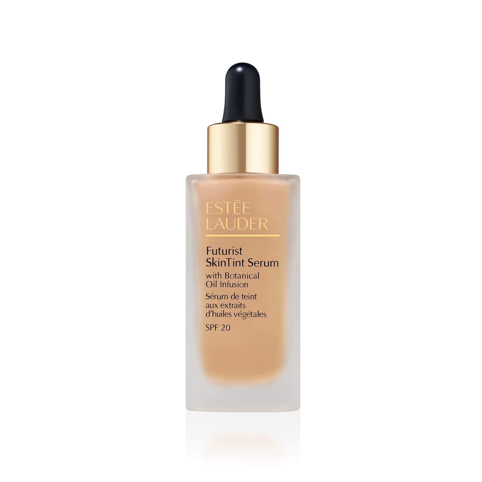 Ухаживающий тональный флюид SPF20 Estee Lauder Futurist SkinTint Serum with Botanical Oil Infusion SPF 20