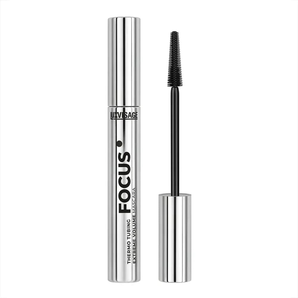 Тушь для ресниц Luxvisage Focus Thermo Tubing Extreme Volume, черная