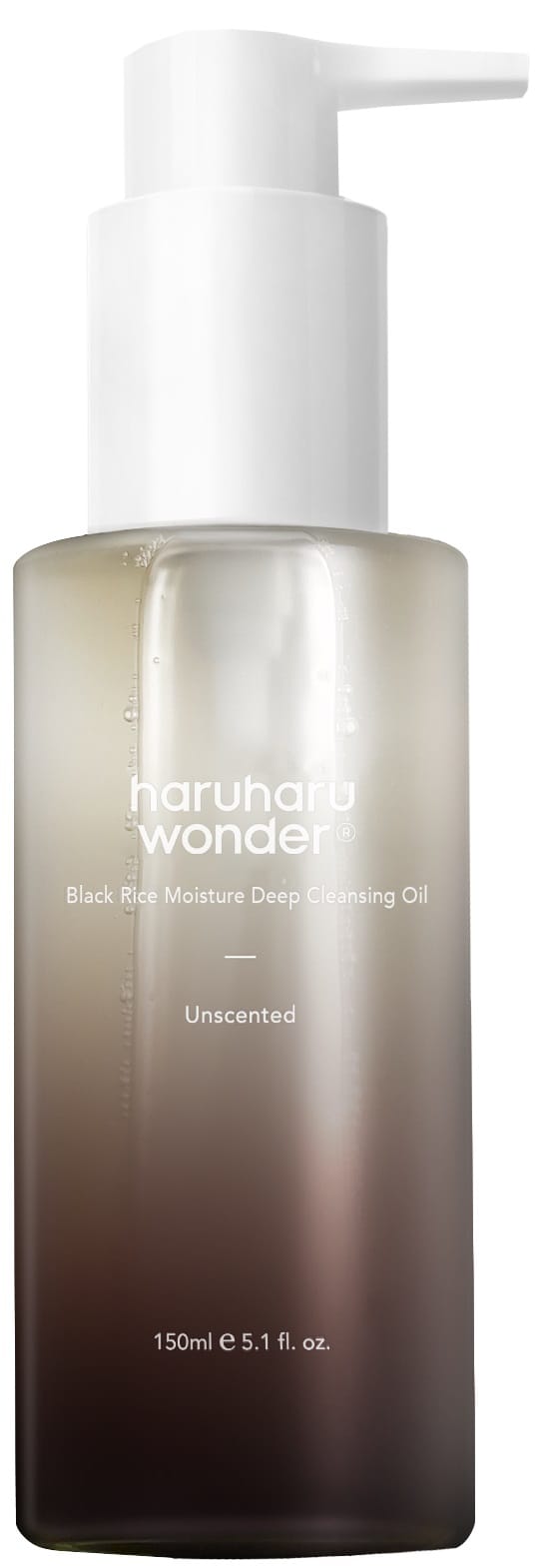 Увлажняющее очищающее масло для лица с экстрактом чёрного риса Haruharu Wonder Black Rice Moisture Deep Cleansing Oil, 150 мл