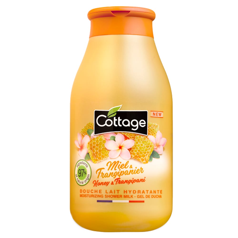 Увлажняющее молочко для душа Honey & Frangipani Moisturizing Shower Milk, 250 мл