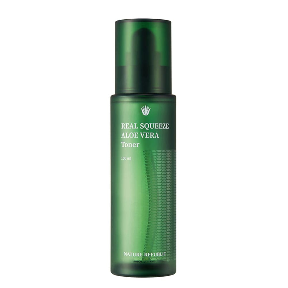 Увлажняющий тонер для упругости и гладкости кожи лица Real Squeeze Aloe Vera Toner, 150 мл