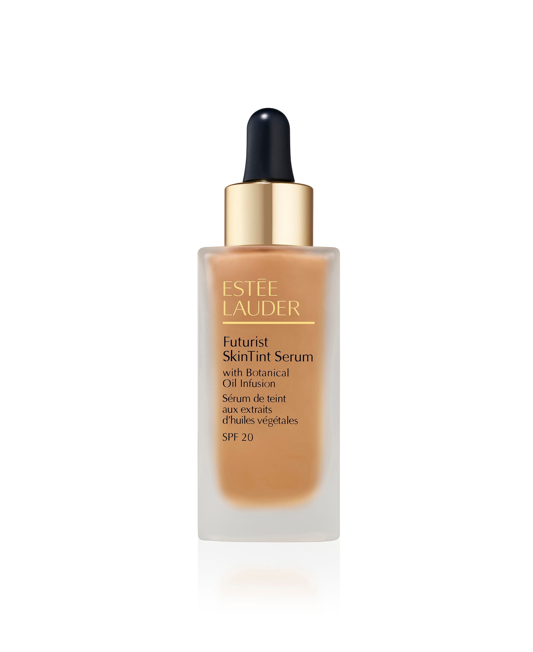 Ухаживающий тональный флюид SPF20 Estee Lauder Futurist SkinTint Serum with Botanical Oil Infusion SPF 20
