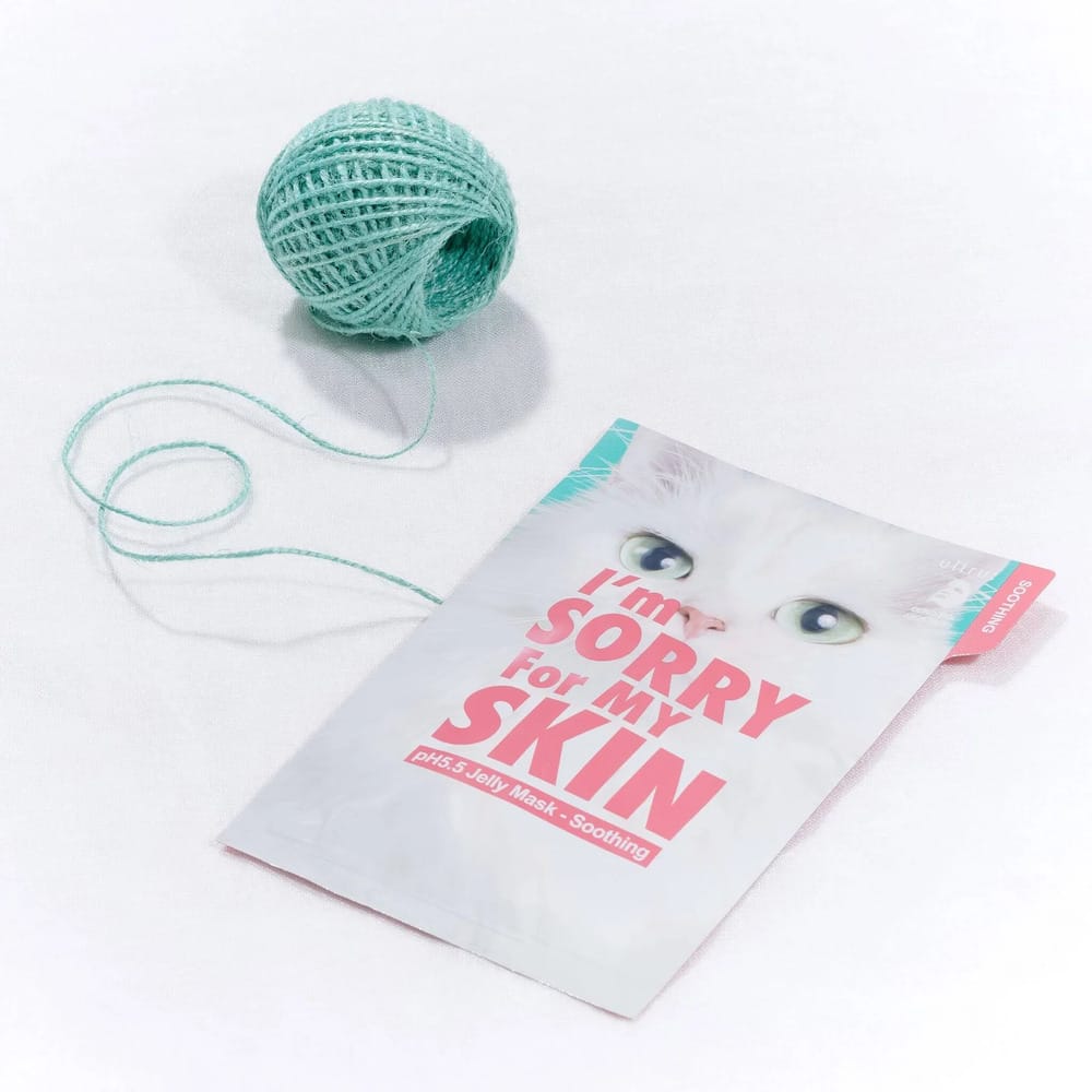 Успокаивающая тканевая гель-маска для лица pH5.5 Jelly Mask - Soothing, 30 мл - фото 2