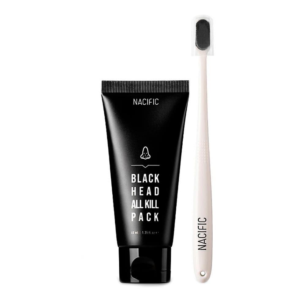 Очищающая маска с углем против черных точек на лице Blackhead All Kill Pack, 40 мл