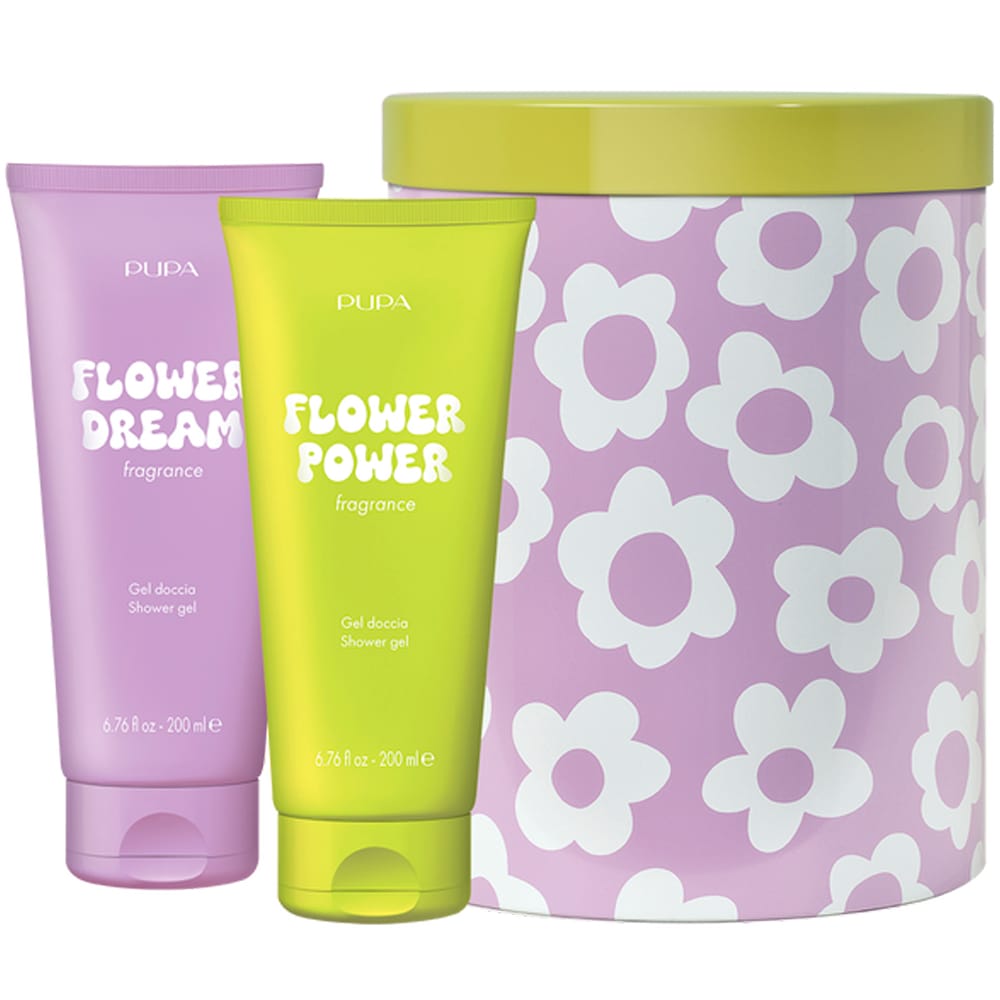 Набор (Гель для душа Flower Dream Fragrance, 200 мл+Гель для душа Flower Power Fragrance, 200 мл)