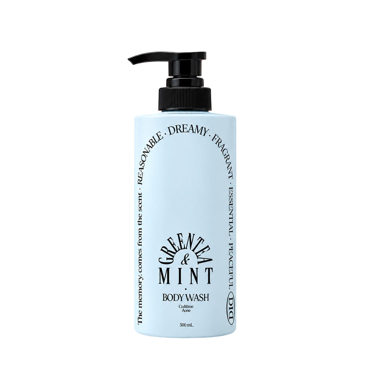 Гель для душа с охлаждающим эффектом для проблемной кожи Greentea & Mint Coollime Acne Body Wash, 500 мл