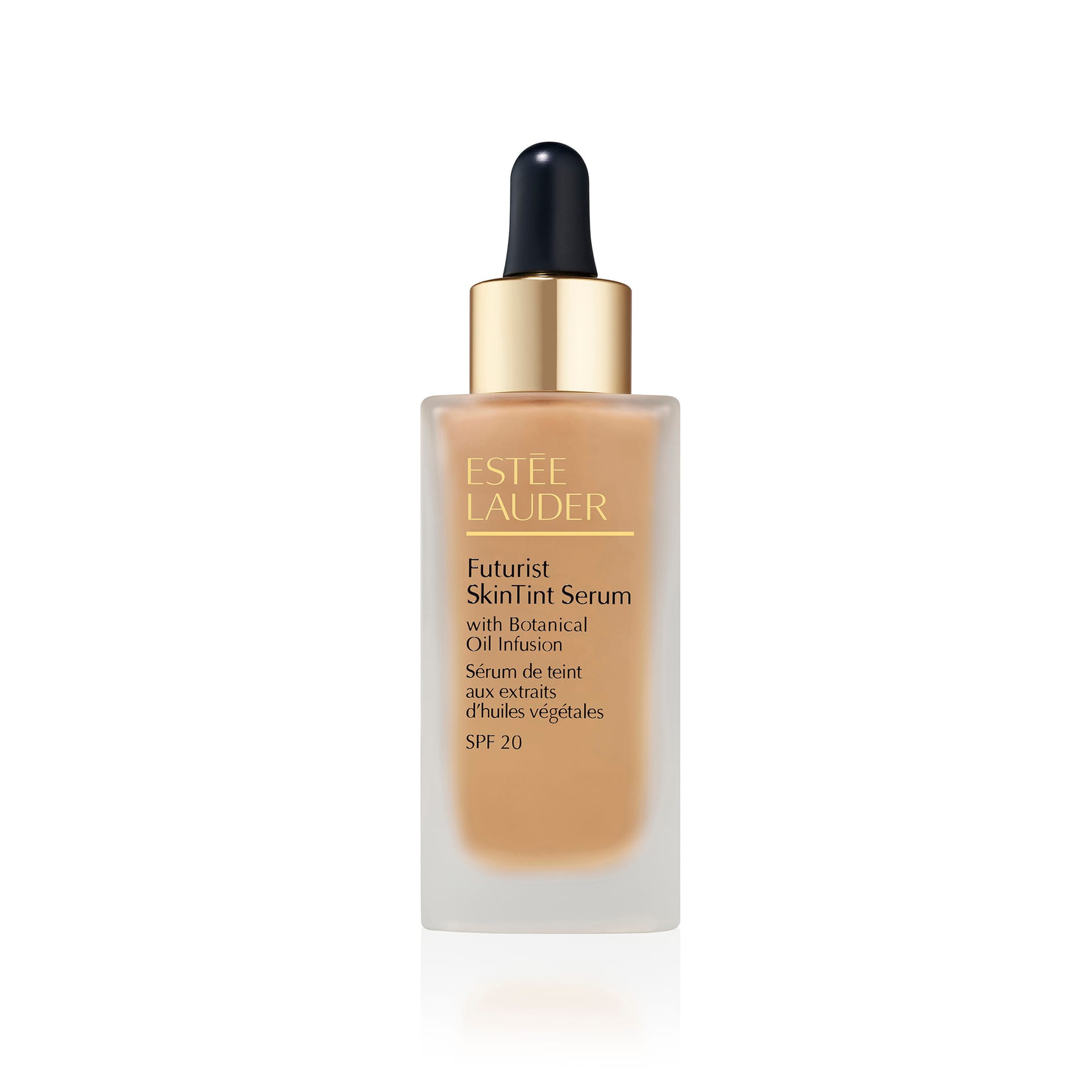 Ухаживающий тональный флюид SPF20 Estee Lauder Futurist SkinTint Serum with Botanical Oil Infusion SPF 20