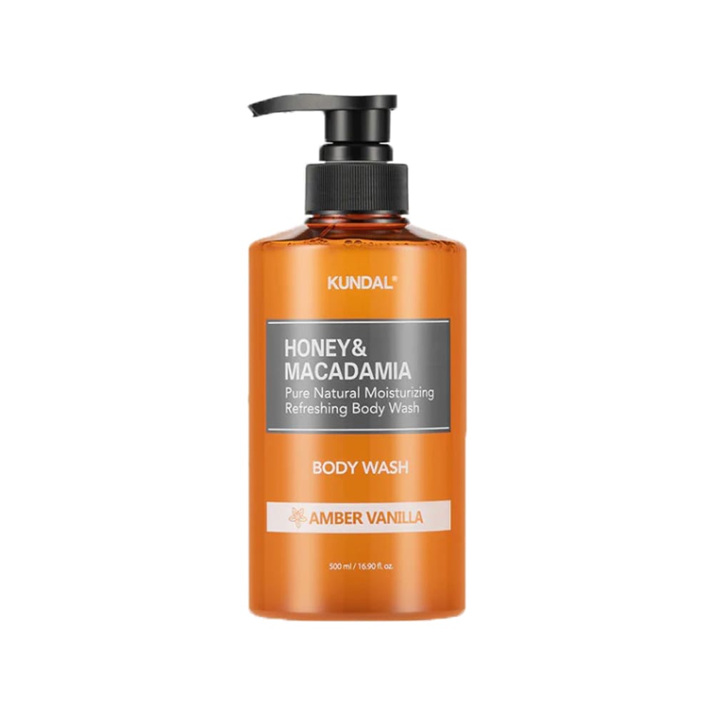 Гель для душа KUNDAL HONEY & MACADAMIA PURE BODY WASH AMBER VANILLA, 500 мл