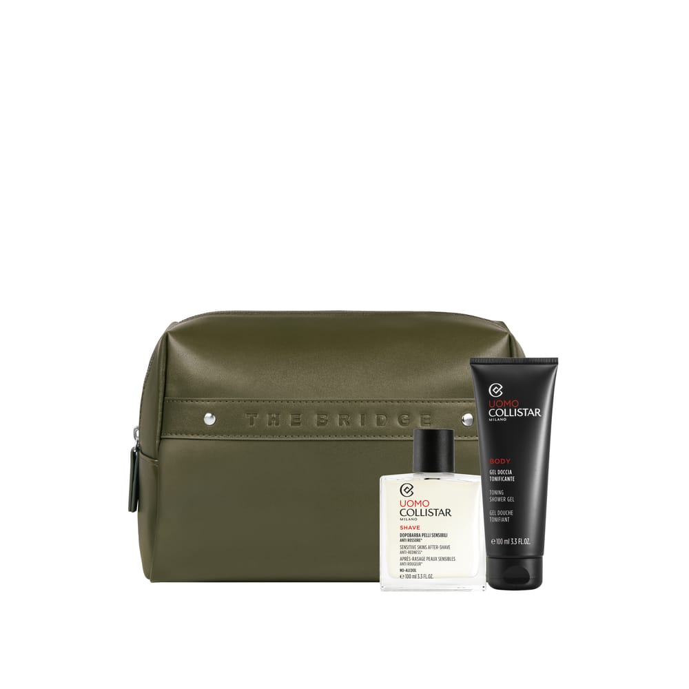 Набор косметический (Средство после бритья Uomo/Shave/Sensitive Skins After-Shave Anti-Redness, 100мл+Гель для душа Uomo/Body/Toning Shower Gel, 100 мл ) - фото 2