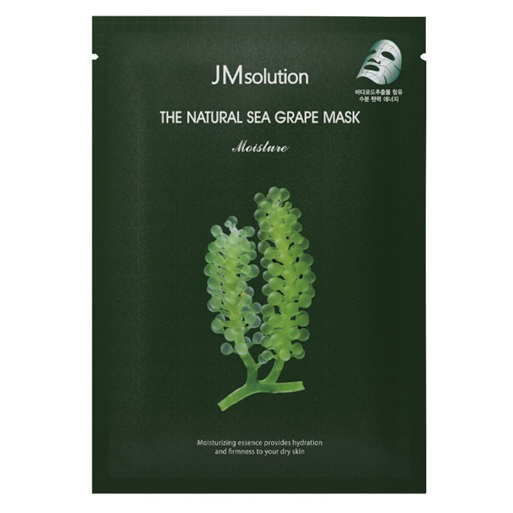 Увлажняющая и укрепляющая тканевая маска для лица The Natural Sea Grape Mask Moisture, 30 мл