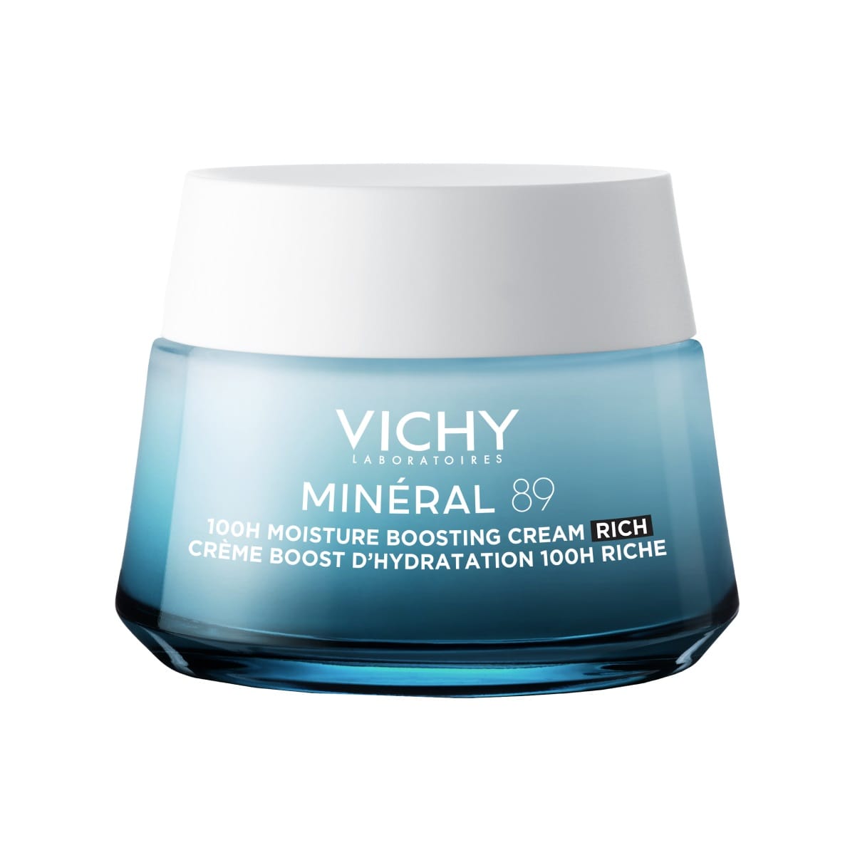 Крем для лица интенсивно увлажняющий 100ч для сухой кожи Mineral 89, 50 мл