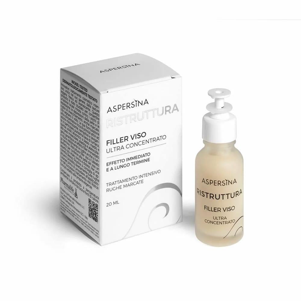 Pharmalife Research Aspersina Ristruttura Filler Viso Сыворотка-филлер для лица реструктуризирующий с муцином улитки,эластином и коллагеном