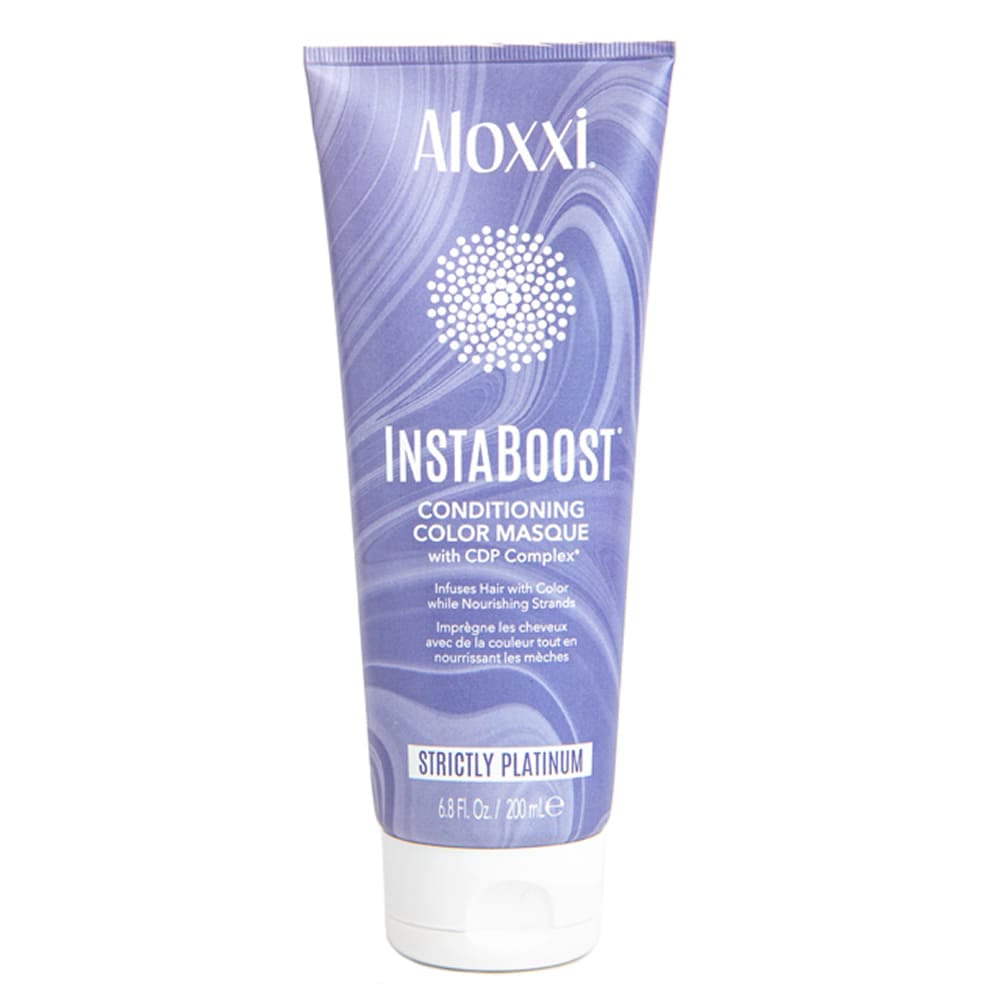 Тонирующая маска для волос Aloxxi InstaBoost Colour Masque Strictly Platinum (Платина), 200 мл.