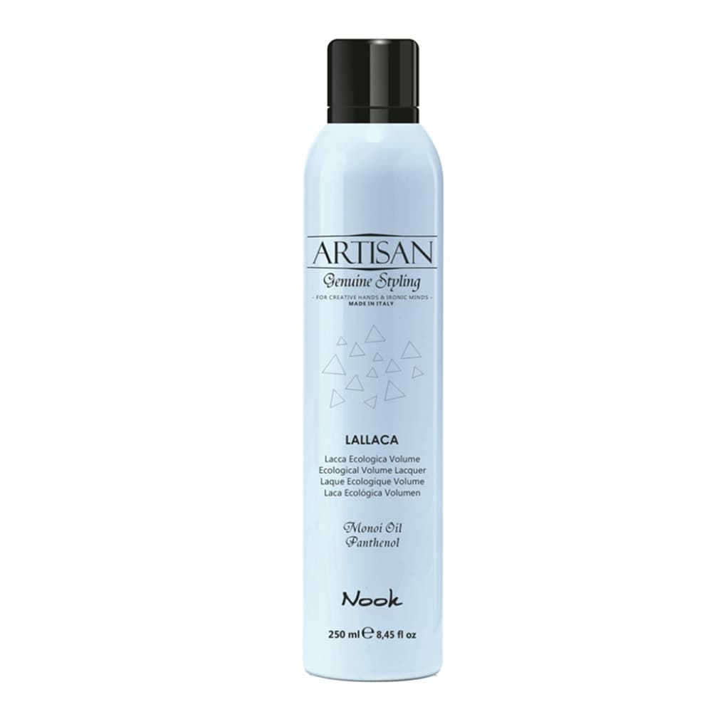 NOOK Лак для объема волос сильной фиксации ARTISAN LALLACA Ecological Volume Lacquer, 250 мл