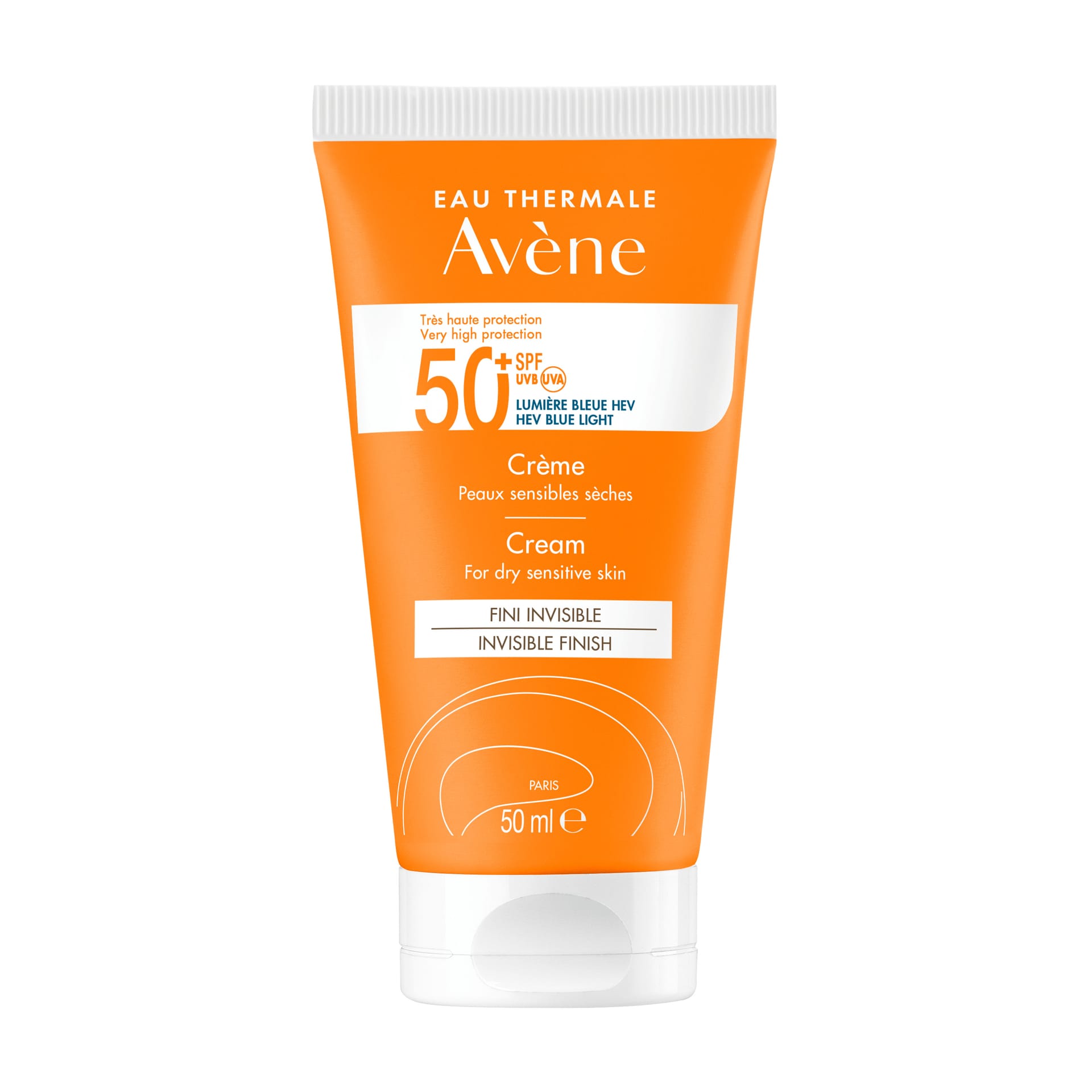 Cолнцезащитный крем Eau Thermale Avene SPF 50+, 50 мл