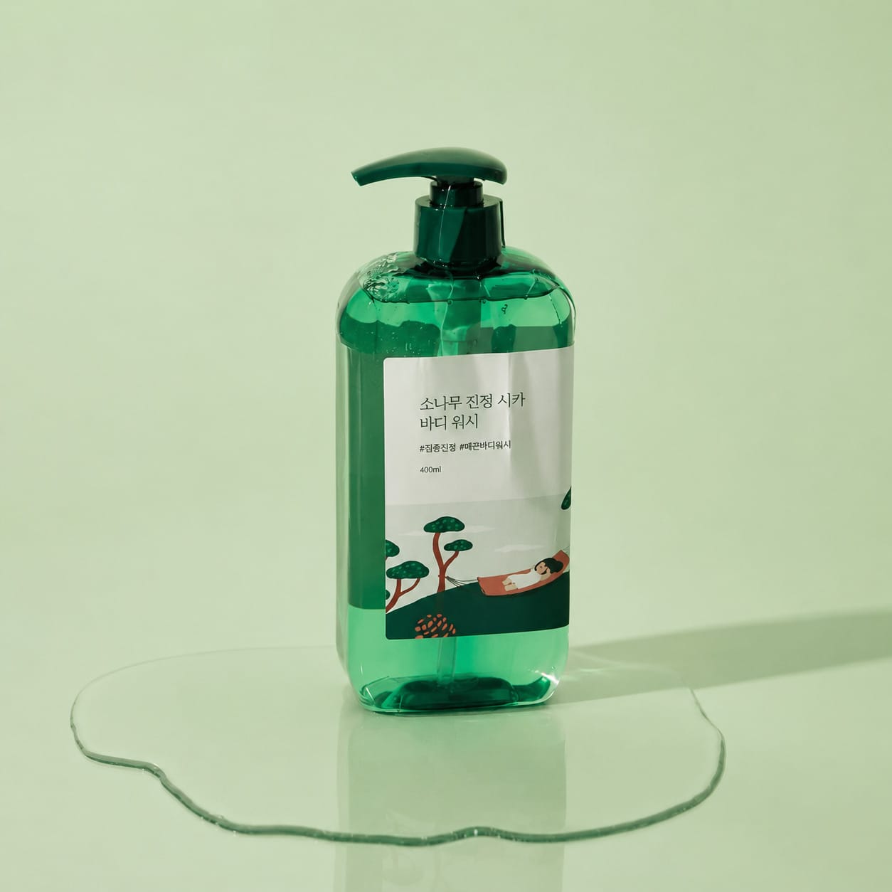 Успокаивающий гель для душа Pine Calming Cica Body Wash, 400 мл - фото 3