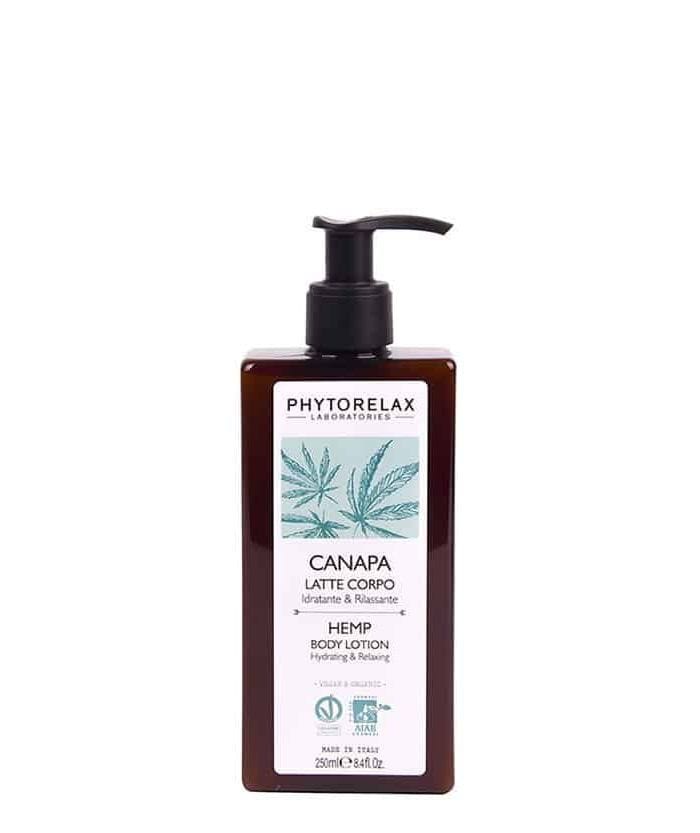 Лосьон для тела с конопляным маслом Увлажнение и Расслабление Hemp body lotion, 250 мл