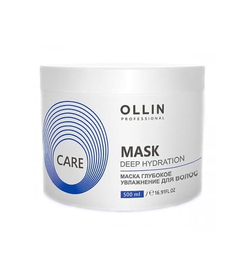 Ollin Care Маска глубокое увлажнение для волос, 500 мл