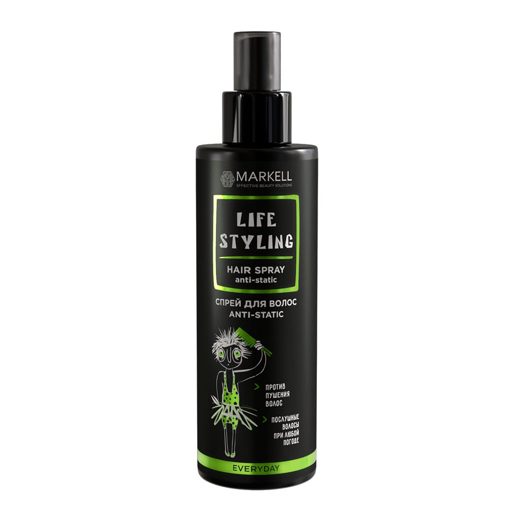 Спрей для волос Anti-Static Markell Everyday, 195 мл