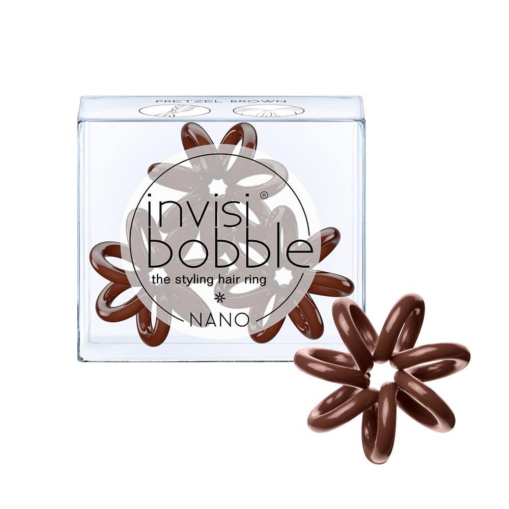 Резинка для волос Nano Pretzel Brown