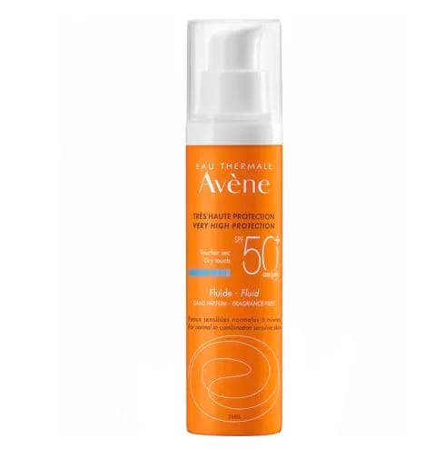 Солнцезащитный флюид для лица Fluid SPF 50+, 50 мл