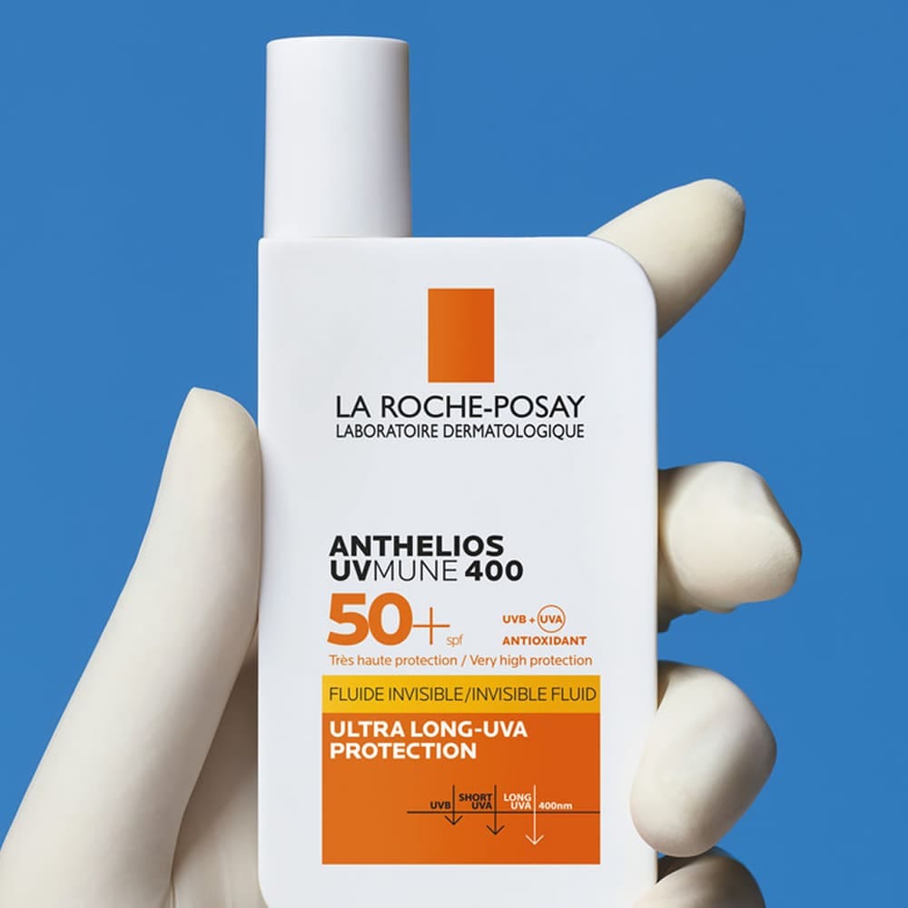 La Roche-Posay ANTHELIOS UVMUNE 400 Флюид для лица невидимый солнцезащитный SPF 50+, 50мл - фото 3