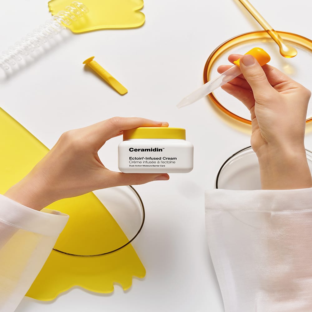 Глубоко увлажняющий крем с эктоином Dr.Jart+ Ceramidin Ectoin-Infused Cream 50 мл - фото 6