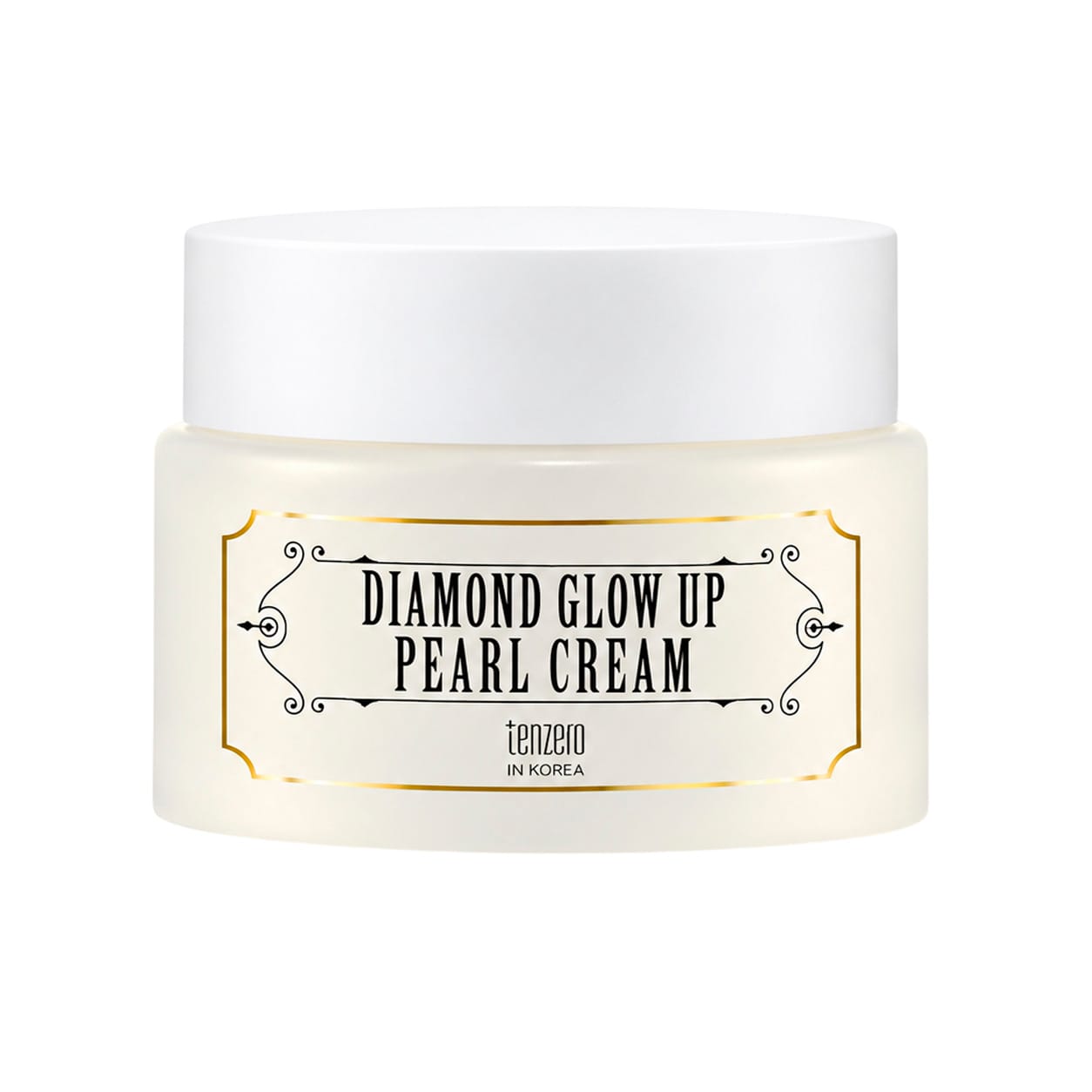 Выравнивающий тон, увлажняющий крем для сияния кожи лица Tenzero Diamond Glow Up Cream, 80 г