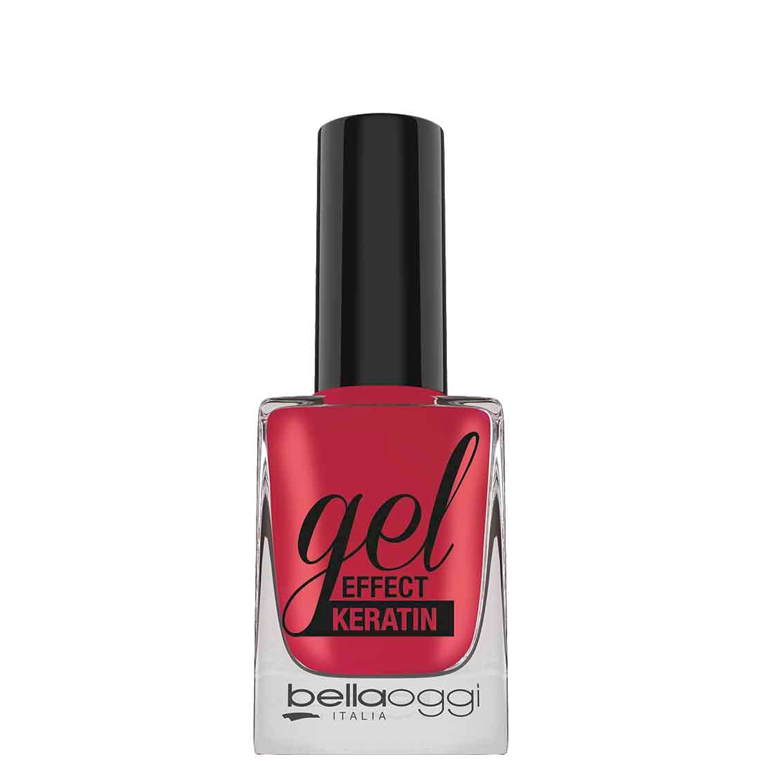 Лак для ногтей Gel Effect Keratin, ттон 06- Cherry Passion