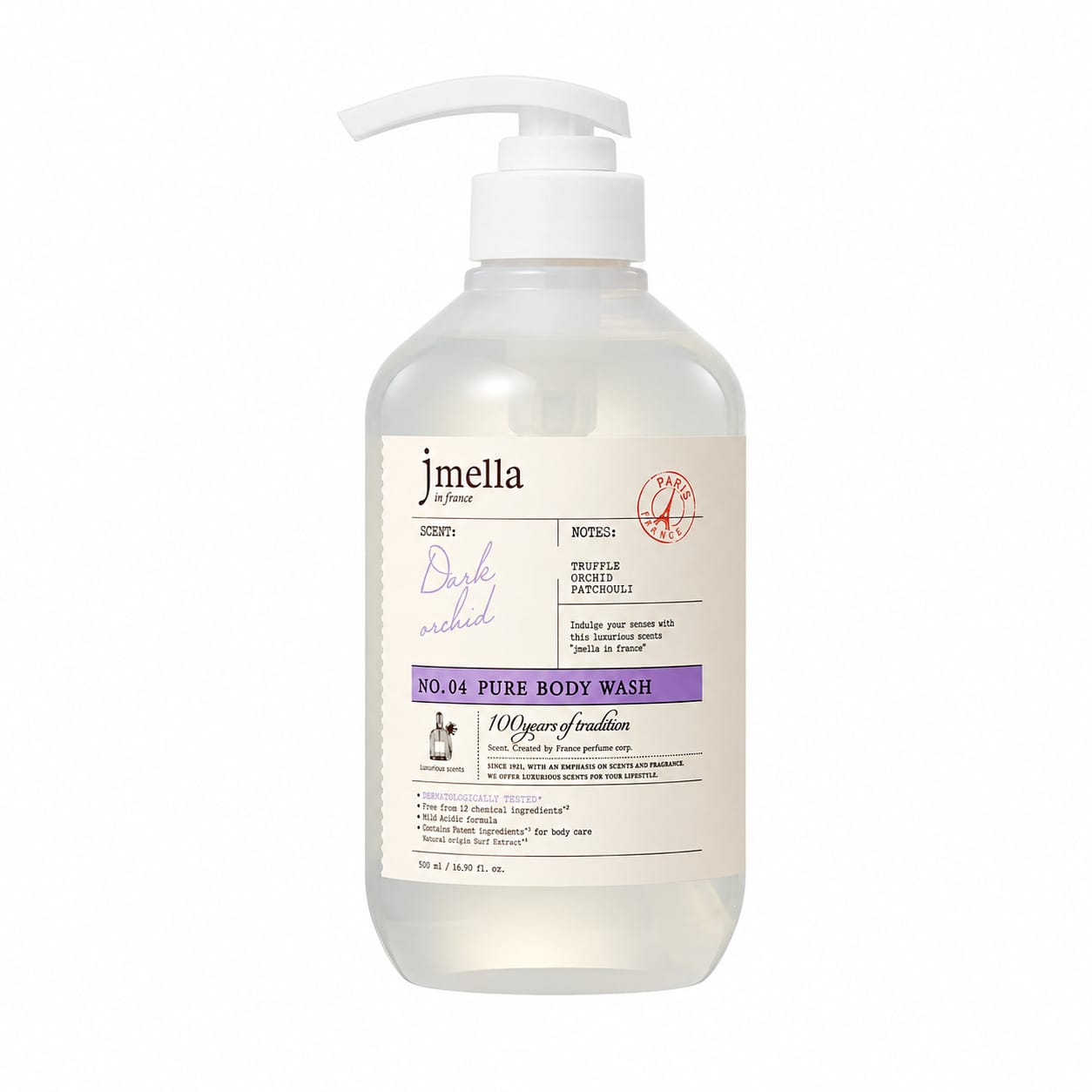 Гель для душа Jmella in France Pure Dark Orchid Body Wash, 500 мл