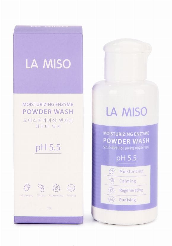 Энзимная пудра LA MISO для умывания, увлажняющая pH 5.5, 50 г