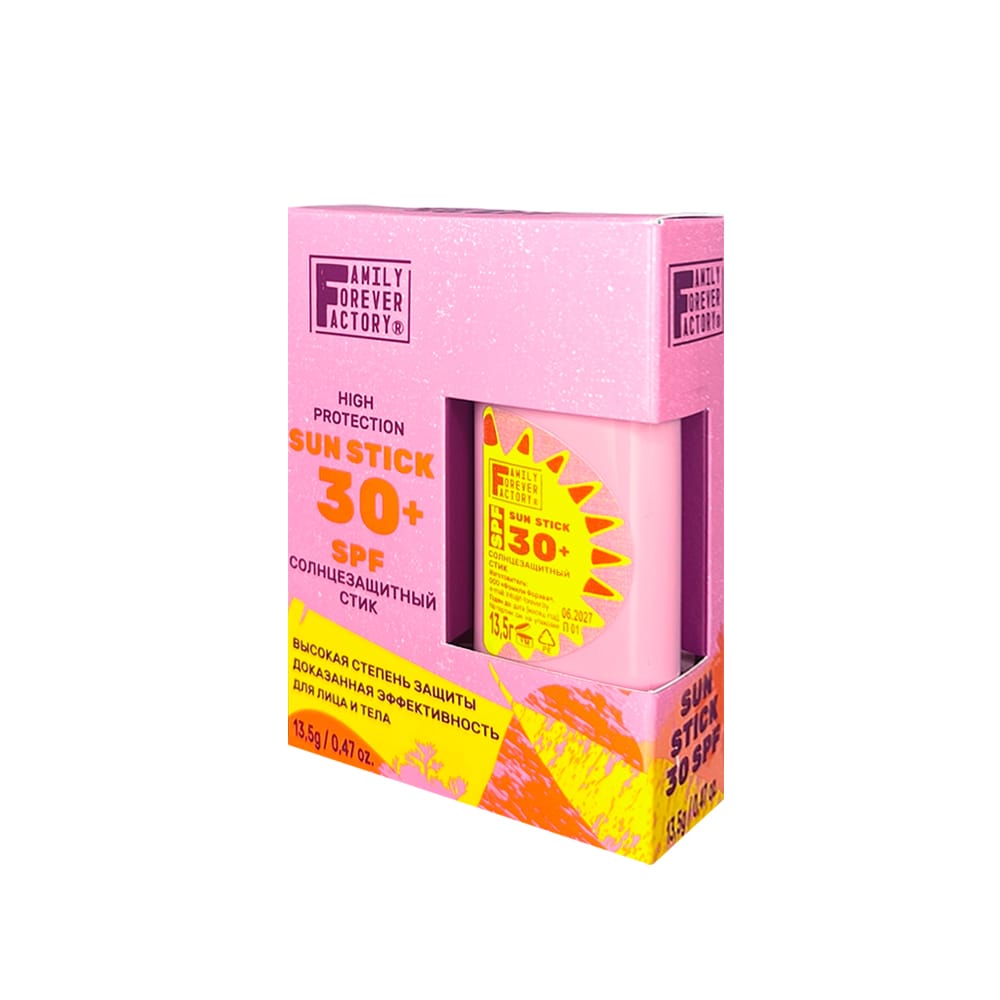 Солнцезащитный стик SPF30 Family Forever Factory - фото 2