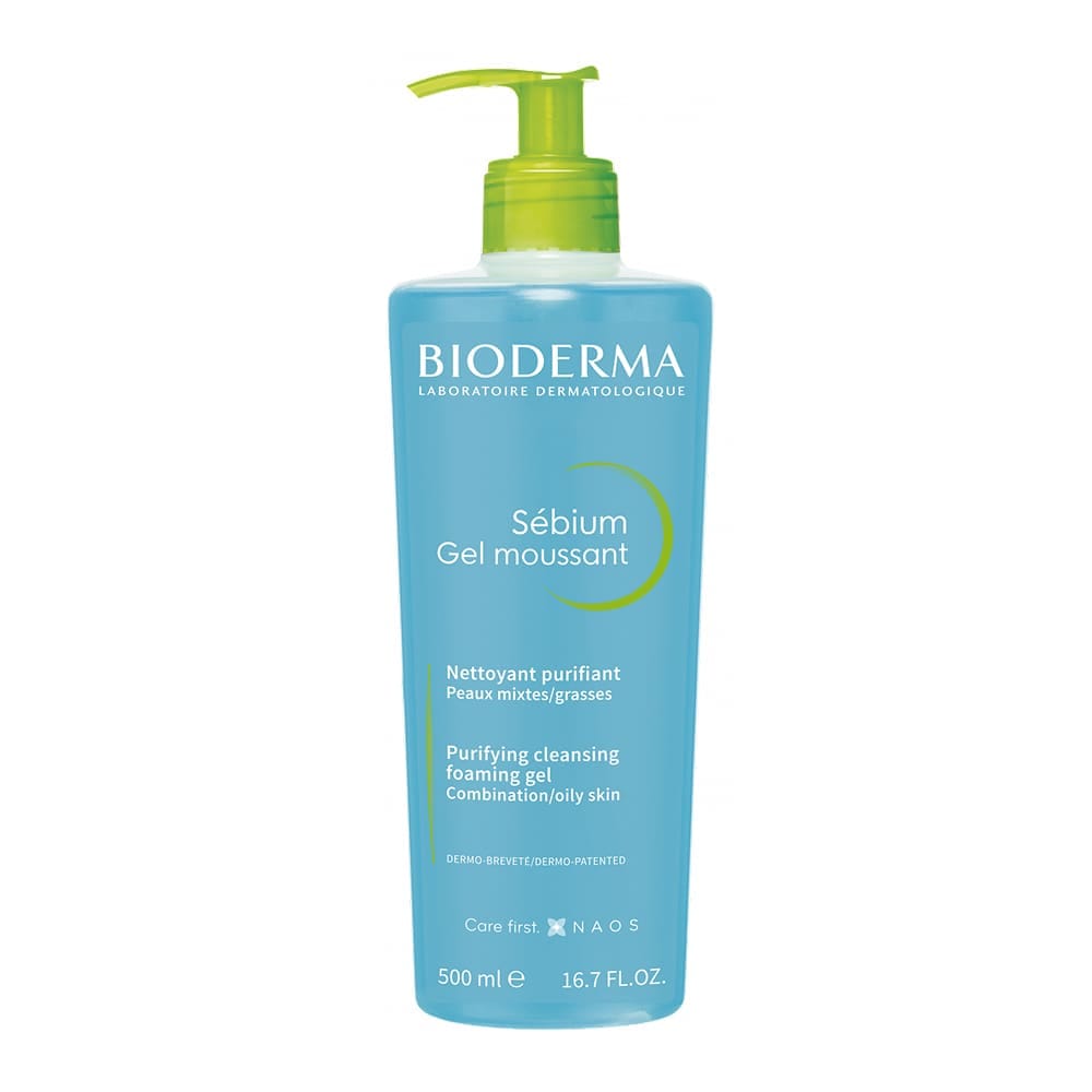 Sebium Gel Moussant Гель для лица очищающий Sebium, 400 мл с помпой
