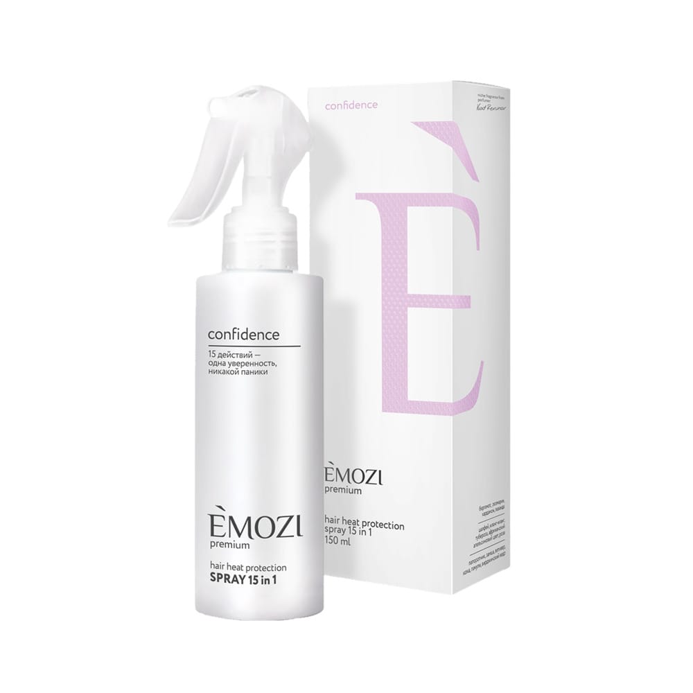 Спрей-термозащита 15 в 1 Emozi Premium "Confidence" Hair Heat Protection Spray, 150 мл - фото 2