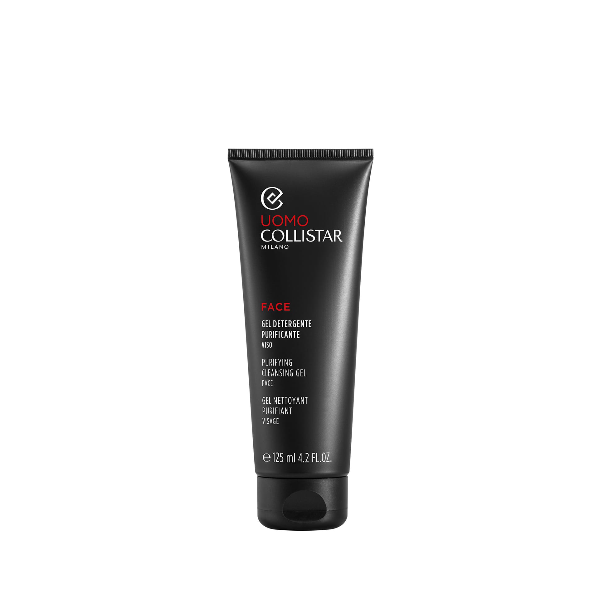 Гель для лица очищающий для мужчин Uomo/Face/Purifying Cleansing Gel, 125 мл