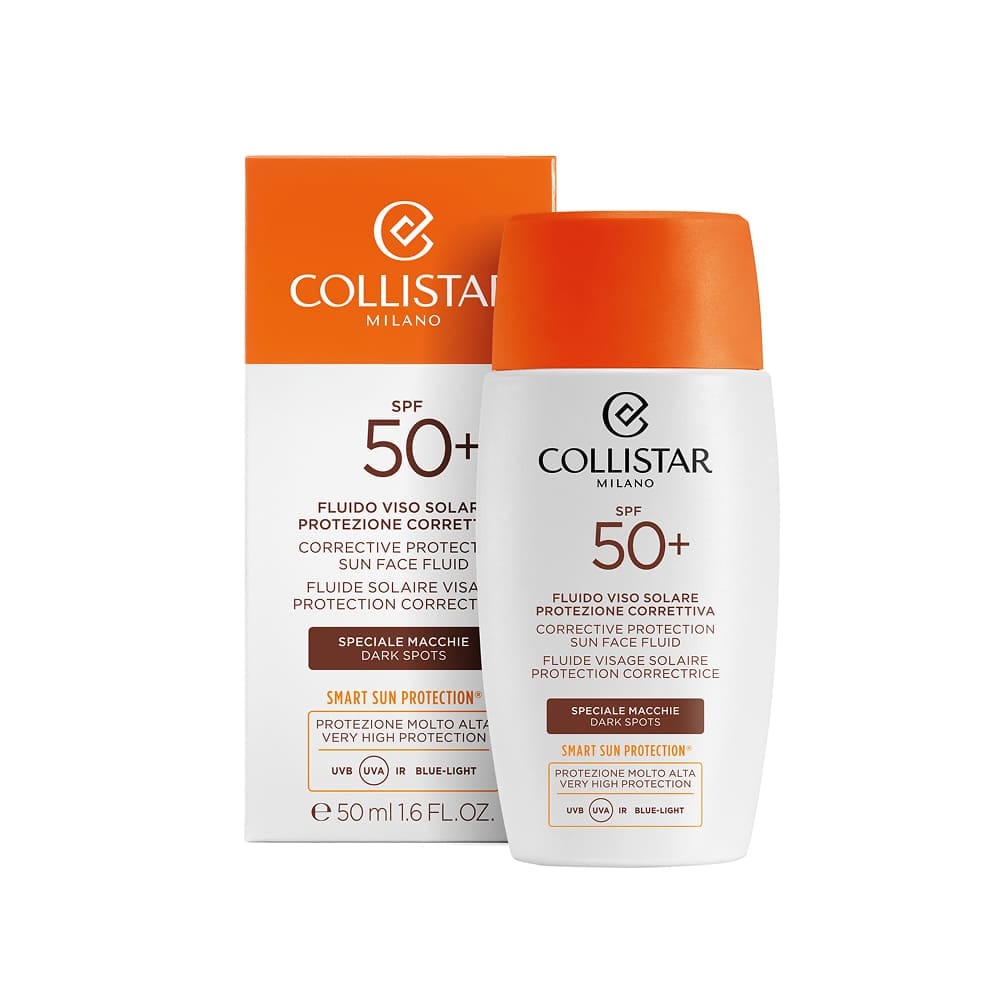 CLS-Солнцезащитный флюид для лица, корректирующий пигментные пятна Corrective Protection Sun Face Fluid SPF 50+ Dark Spots, 50мл - фото 2